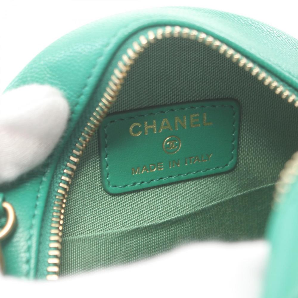 Chanel Chanel 19 Round Clutch Chain Leather Shoulder Bag in Excellent Condition - Picture 4 of 5